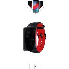 Wrapsol Samsung Gear Fit 2 Pro Akıllı Saat Mat Hayalet Ekran Koruyucu Poliüretan Film