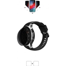 Wrapsol Samsung Galaxy Watch 46 mm Akıllı Saat Mat Hayalet Ekran Koruyucu Poliüretan Film