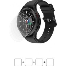 Wrapsol Samsung Galaxy Watch 4 Classic 46 mm  Akıllı Saat Ekran Koruyucu Poliüretan Film