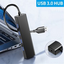 Beautifyy 4 Bağlantı Noktası USB 3.0 Hub Ayrıştırıcı Genişletici Dock Adaptörü Çoklu Bağlantı Noktası  (Yurt Dışından)