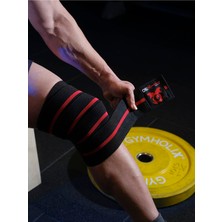 Dex Supports Diz Bandajı ( Knee Wraps ) + Ağırlık Kayışı (  8 Loop Lifting Straps )