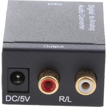 Analog Rca Audio Dönüştürücü Adaptörüne Dijital Optik Coax (Yurt Dışından)