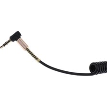 Gazechimp 3,5mm Erkek Ila Erkek Stereo Ses Uzantısı Aux Kablo Dik Açısı (Yurt Dışından)