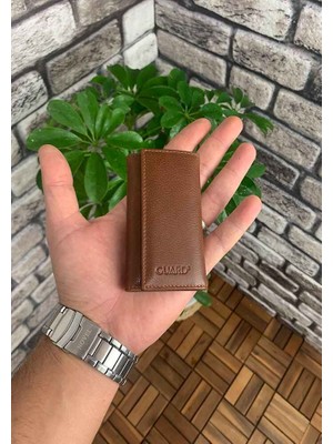 Guard Taba Hakiki Deri Anahtarlık