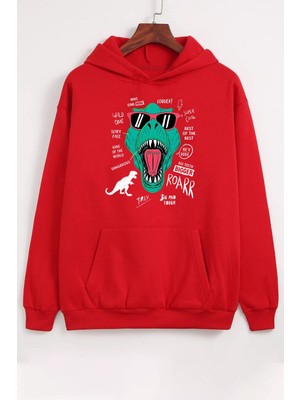 Trendypassion  T - Rex Baskılı Sweatshirt