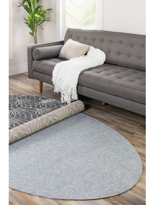 Angora Home Halı Altı Yalıtım Keçesi 150  x 240 Oval