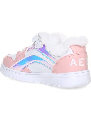 Aeropostale Beyaz - Pembe - Gümüş Erkek Çocuk Sneaker Dundy