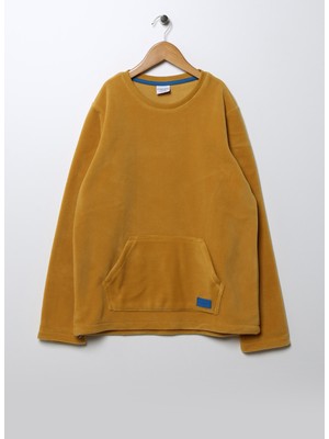 U.S. Polo Assn.  Düz Erkek Çocuk Sarı Sweatshirt Demhu