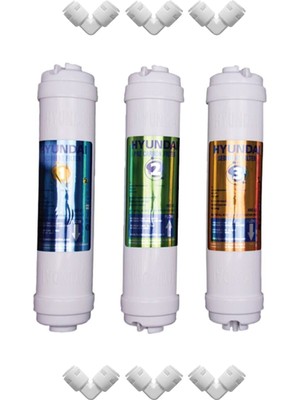 Hyundai Su Arıtma Filtresi 3lü Set - Nsf Onaylı