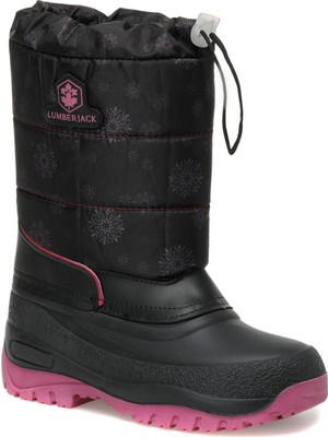 Lumberjack Quzu 2pr Siyah Kız Çocuk Kar Botu
