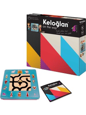Zet Zeka Keloğlan On The Way Zeka ve Akıl Oyunu 3+ Yaş 1+ Oyuncu