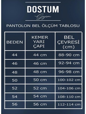 Dostum Giyim Dostumgiyim  Erkek Klasik  Kesim  Içi Polarlı Kadife Pantolon