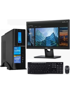 Zetta Flex Sff Intel Core I5 12400 32GB 512GB SSD 4gb GT730 Freedos 21.5 Mon Masa Üstü Bilgisayar ZET22232