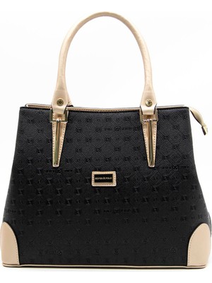 Silver Polo Silver  Polo Kadın El Çantası Siyah - S.nut NV667