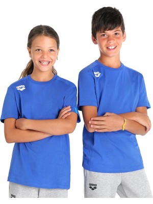 Arena Jr Team Çocuk Mavi Günlük Stil T-Shirt 004918800