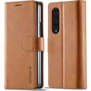 Samsung Galaxy Z Fold 4 Için Telefon Kılıfı - Açık Kahverengi (Yurt Dışından)