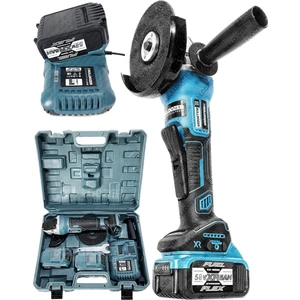 Çift Akülü Taşlama Spirel Makinesi 58v Blue Pro Şarjlı Taşlama Makinesi