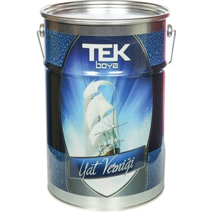 Tek Boya Tek Özel Yat Vernik Şeffaf 2.5 Lt