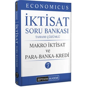 Pegem Akademi Yayıncılık KPSS A Grubu Economicus Makro İktisat ve Para-Banka-Kredi Cilt 2