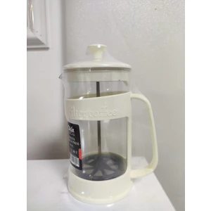 Qlüx Barista French Press Beyaz 420ML