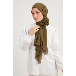 Ultra Hafif Bürümcük Şal 90x190cm  - Haki