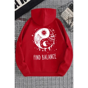 Yin & Yang Tasarım Sweatshirt