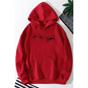 Michelangelo Baskılı Sweatshirt