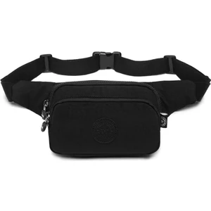 Smart Bags Krinkıl Kumaş Kadın Bel Çantası Smart Bags 1154 Siyah