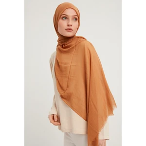 Ultra Hafif Bürümcük Şal 90x190cm  - Camel