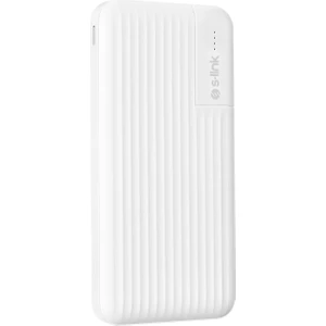 S-link G101 10000mAh 2*USB+1*Micro+1*Type-C Beyaz Taşınabilir Pil Şarj Cihazı Powerbank