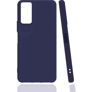 Samsung Galaxy A03S Kılıf Lopard Biye Mat Yumuşak Silikon Kapak Lacivert