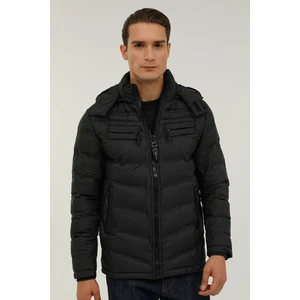 M-Everest Coat 2pr Siyah Erkek Kısa Kaban