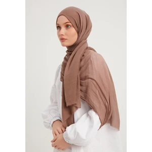 Ultra Hafif Bürümcük Şal 90x190cm  - Vizon