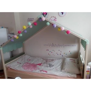 Işıklı Toplar Türkiye Montessori Işıklı Top LED Aydınlatma Dekoratif Gece Lambası 3 Metre 20 Top