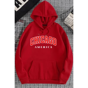 Chiago Baskılı Sweatshirt