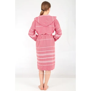 Buldan Concept Miranda Peştemal Bornoz Kırmızı