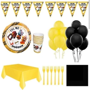 Inşaat Temalı Doğum Günü Seti