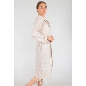 Buldan Concept Miranda Peştemal Bornoz Bej