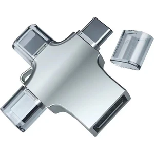 Fxn-04 Lightning - Type-C - Micro To USB 3.0 Bellek Okuyucu Adaptör