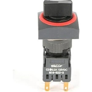Ø16MM 1-0-2 Kalıcı Kare Mandal Buton 2no+2nc