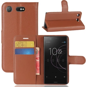 Sony Xperia Xz1 Telefon Kılıfı - Kahverengi (Yurt Dışından)