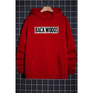 Unisex Backwoods Baskılı Sweatshirt