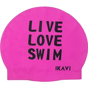 Love Live Swim Baskılı Silikon Bone (Pembe)
