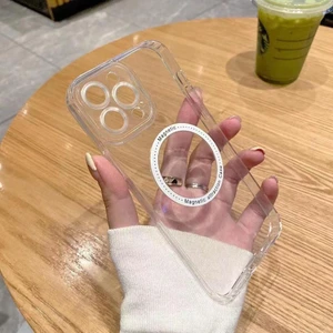 Iphone 14 Pro Max Magsafe Uyumlu Şeffaf Kapak