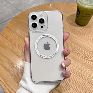 Iphone 14 Plus Magsafe Uyumlu Şeffaf Kapak