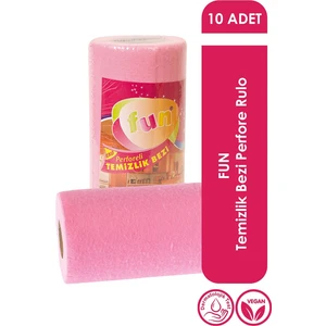 FUN Temizlik Bezi Perfore Rulo - 10 Yaprak