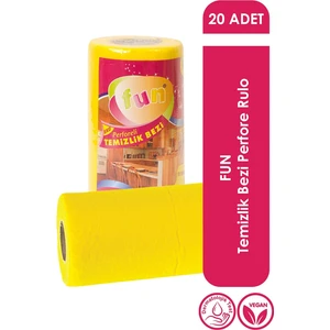 FUN Temizlik Bezi Perfore Rulo 20 Yaprak