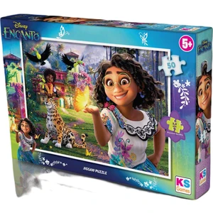 KS Games Disney Encanto Mirabel 50 Parça Lisanslı Frame Puzzle/yapboz