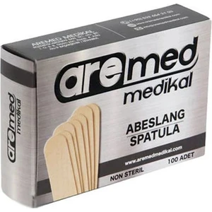 Abeslang Dil Basacağı 100 LÜK x 10 Kutu Ağda Spatulası