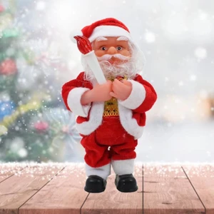 SüSLe Bebek ve Parti Işıklı ve Müzikli Noel Baba - 17cm x 9cm